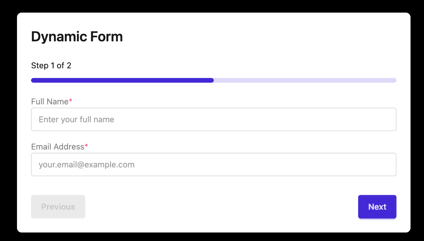 Multi-Step Form
